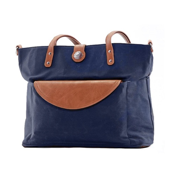 MomKindness Handbags - MomKindness Carry-All Tote Trio (Navy)